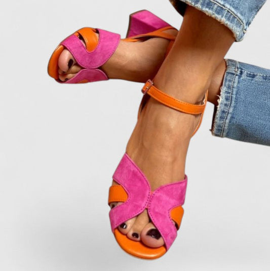 Luxe Orthopedic Real Leather Heels