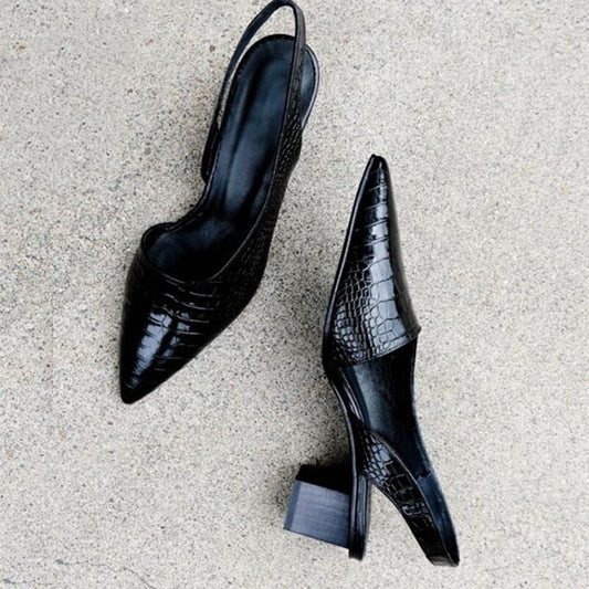Orthopedic Comfortable Real Leather Heels