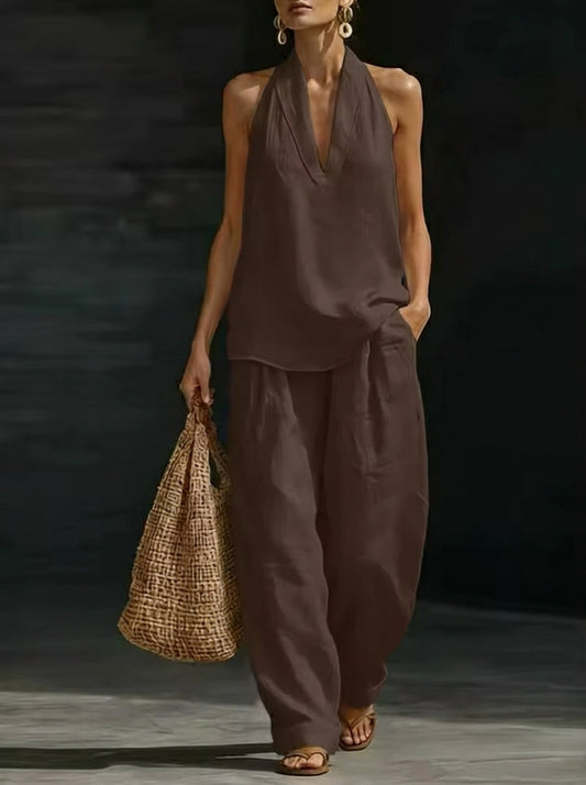 Carmen - Comfortable and Flattering Linen Set