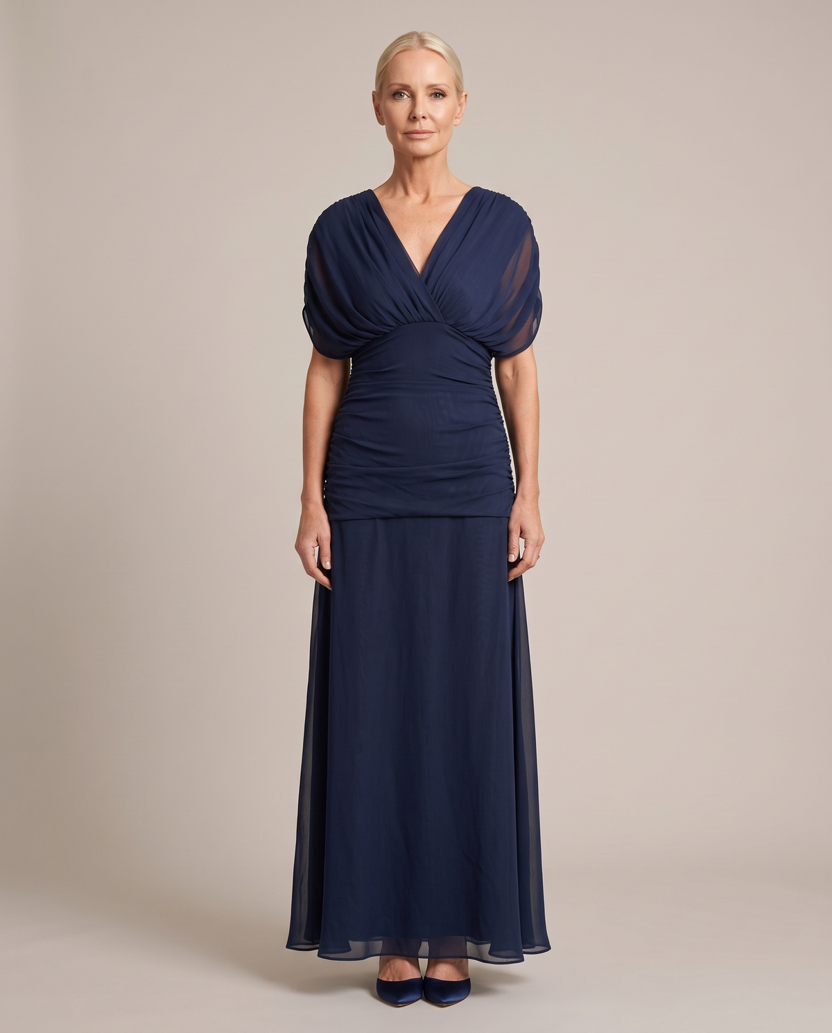 Avery | Elegant Blue Dress