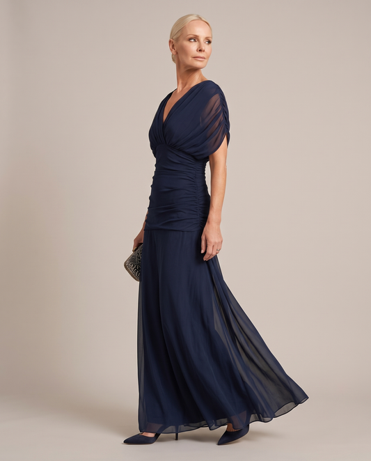 Avery | Elegant Blue Dress